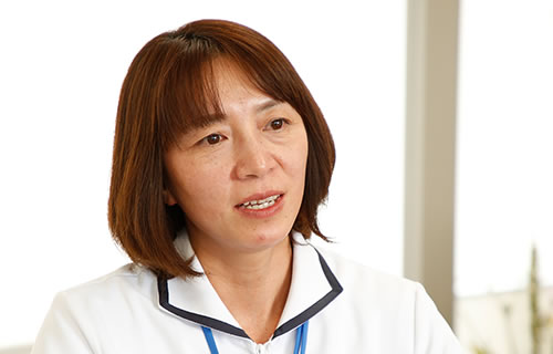 カタクリ薬局 管理薬剤師　松村千恵美